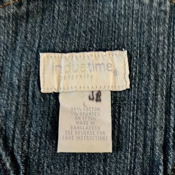 Maternity jean overalls, in good condition - Picture 3 of 8